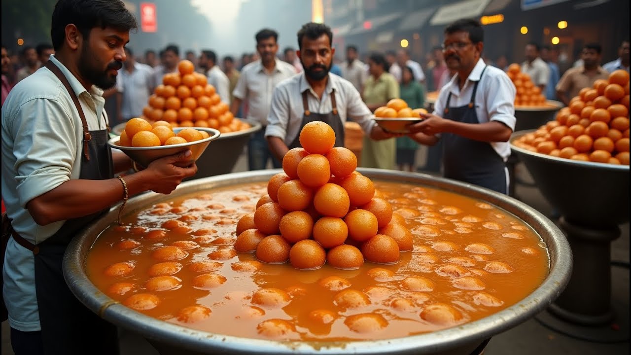Factory Making of Gulab Jamun | Huge Soft GULAB JAMUN Recipe | Soft & Perfect Pakistan Street Food