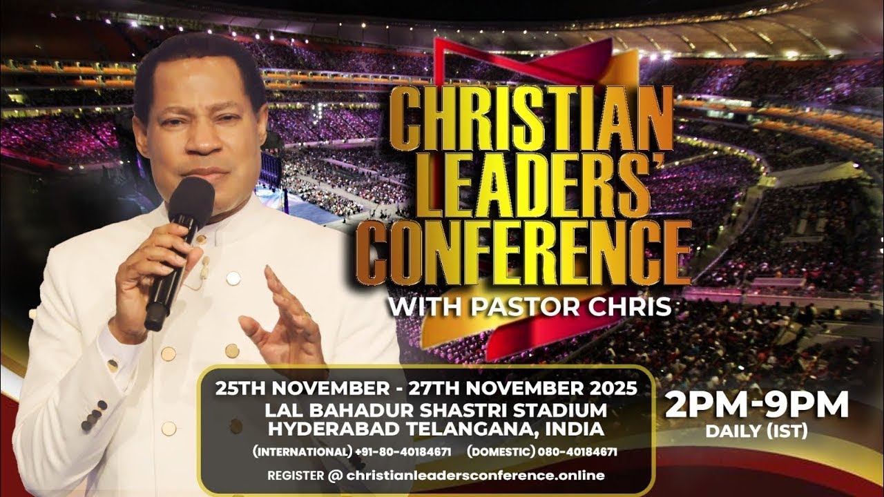 DAY 1 || CHRISTIAN LEADERS CONFERENCE WITH PASTOR CHRIS || FULL MESSAGE