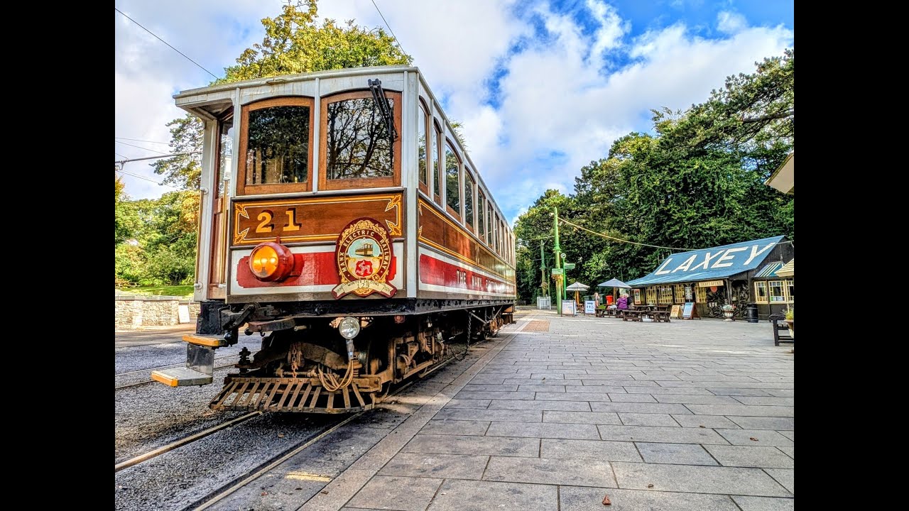 I visit the Manx Electric & Snaefell Mountain Railway