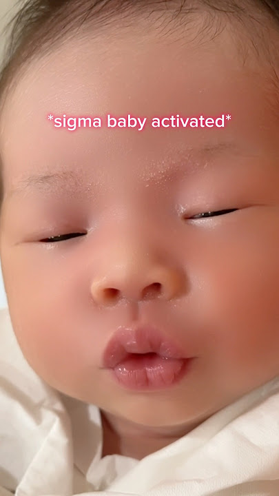 Sigma Baby learns Gen Alpha Meme 😂❤️