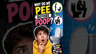 Why Do We Pee Before Poop? 🤯 (Real Reason!)