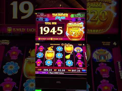HUGE WIN on Thunder Drums! #bigwin #slots #thegamblingchef