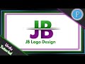JB Logo Design Tutorial in Pixellab | Urdu Tutorial | Design Box