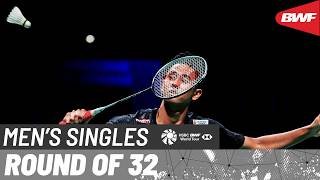 VICTOR Denmark Open 2026 | Alwi Farhan (INA) vs Ayush Shetty (IND) | R32