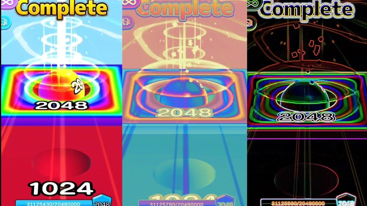 3 EFFECT of BALL RUN 2048