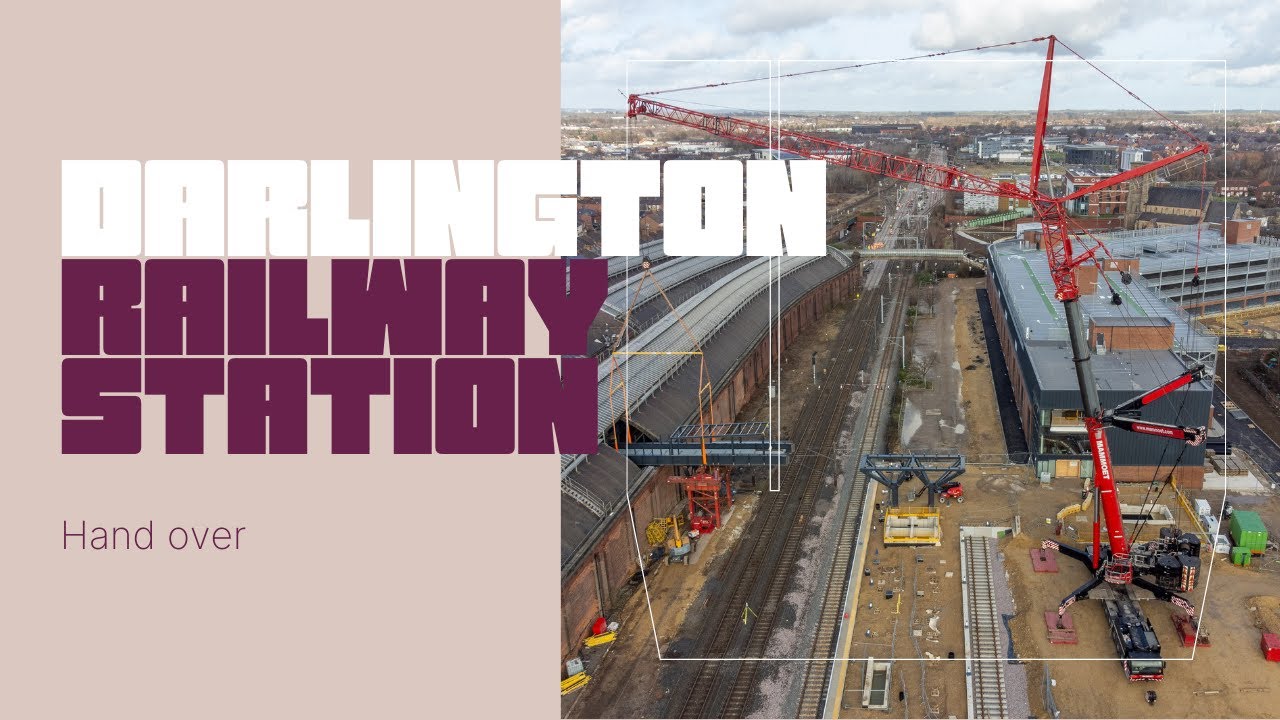 Darlington Railway Station Hand Over | Travel | Tees Valley Combined Authority