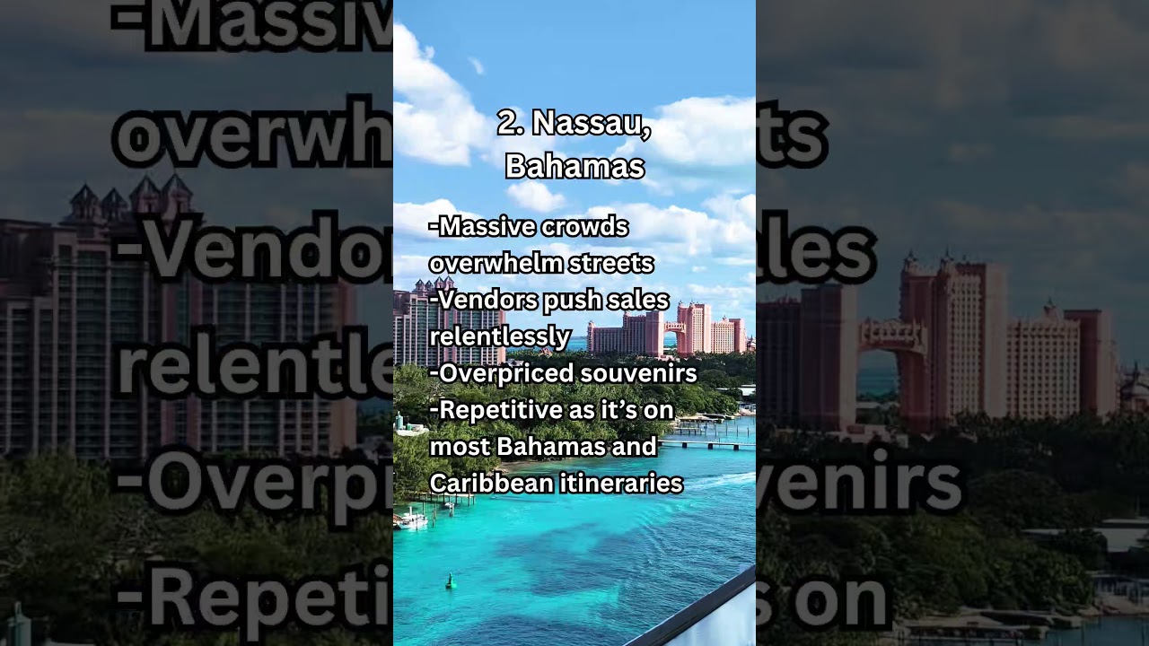 Here are five cruise ports I'm tired of visiting