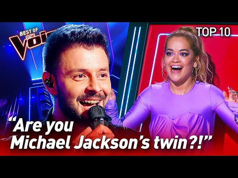 PHENOMENAL MICHAEL JACKSON covers on The Voice! | Top 10