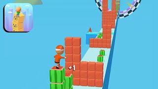 Cube Surfer 🙀🏃‍♀️  BIG UPDATE!! All Levels Gameplay (Android & iOS) screenshot 2