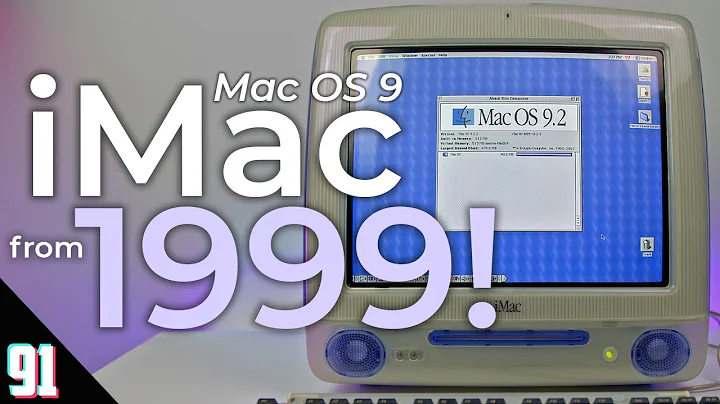 Trying to use a 1999 iMac G3 in 2023