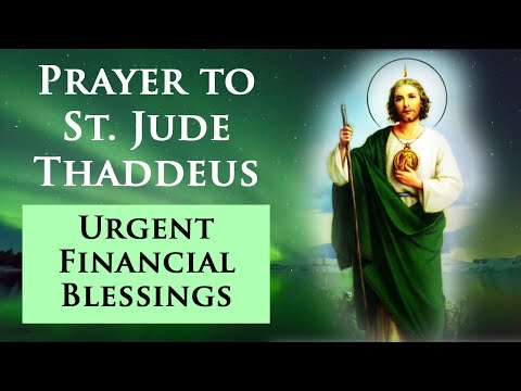 Miracle Prayer To St. Jude Thaddeus For Swift Financial Blessings