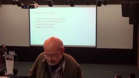 Day 1 - Throttling for the Game of Cops and Robbers on Graphs - Katherine Perry (Lecture)