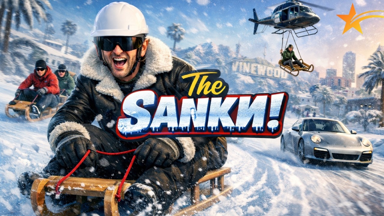 The Sанки! Что будет если добавить Санки на GTA5RP!