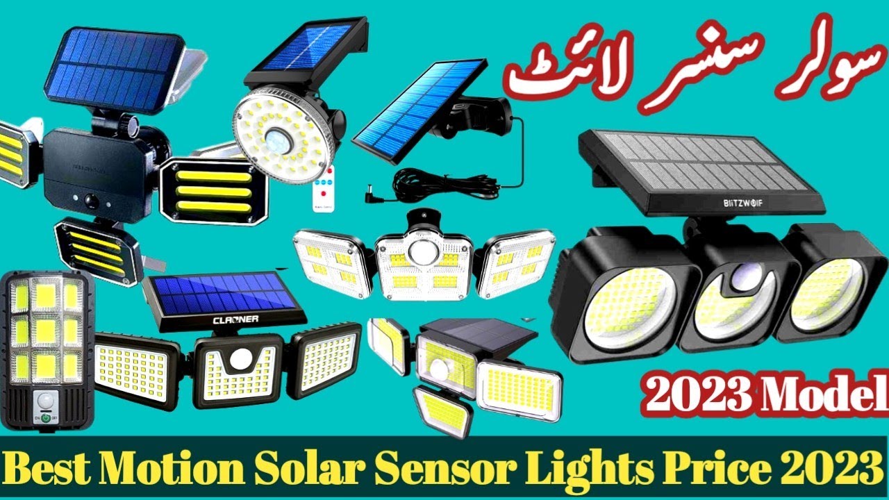 Best Motion Sensor Lights Price In Pakistan 2023 3 Head Solar LED