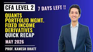 CFA Level 2 | May'26 attempt | Don't Miss This