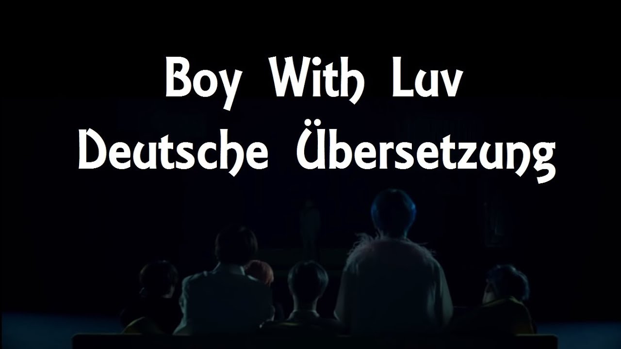BTS (방탄소년단) | Boy With Luv feat. Halsey | Deutsche Übersetzung