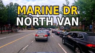 Driving Marine Drive, North Vancouver | POV Cruise