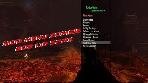 ★ BO2 Zombie Mod Menu Showcase+Download(Extortion)