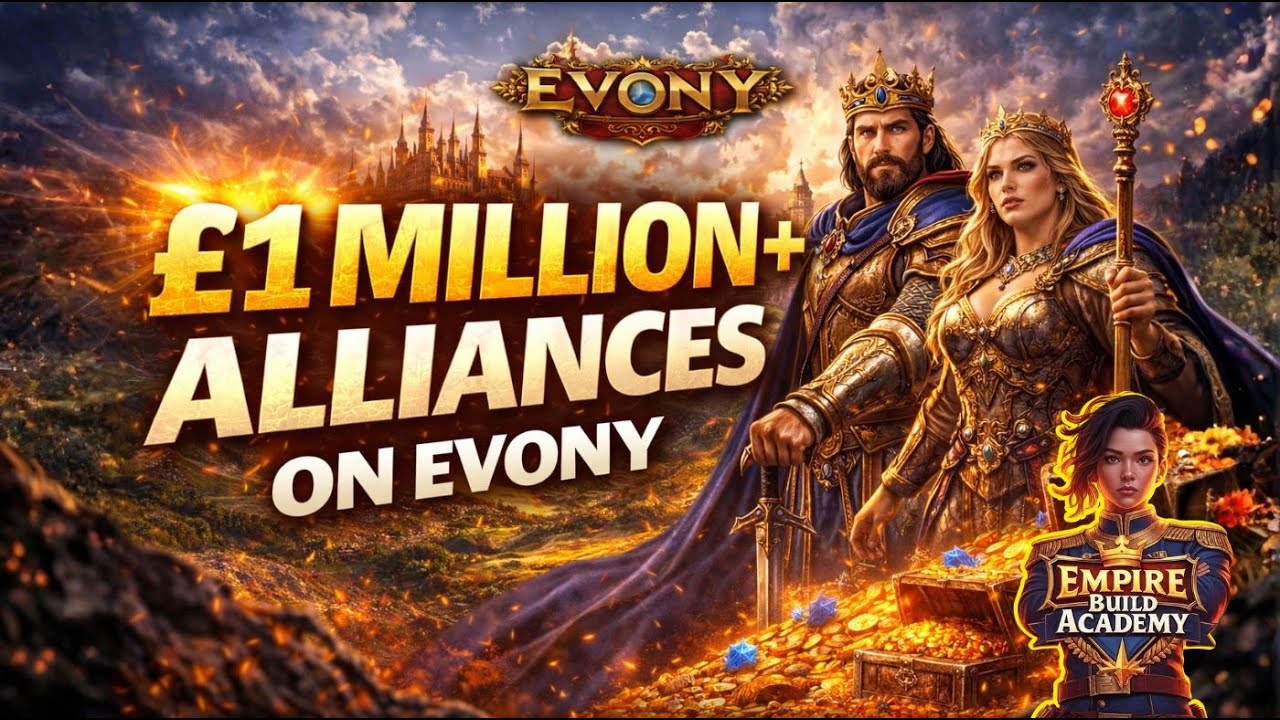 How Much Does a 1.8 TRILLION Power Alliance Cost in Evony? (£££ Breakdown)