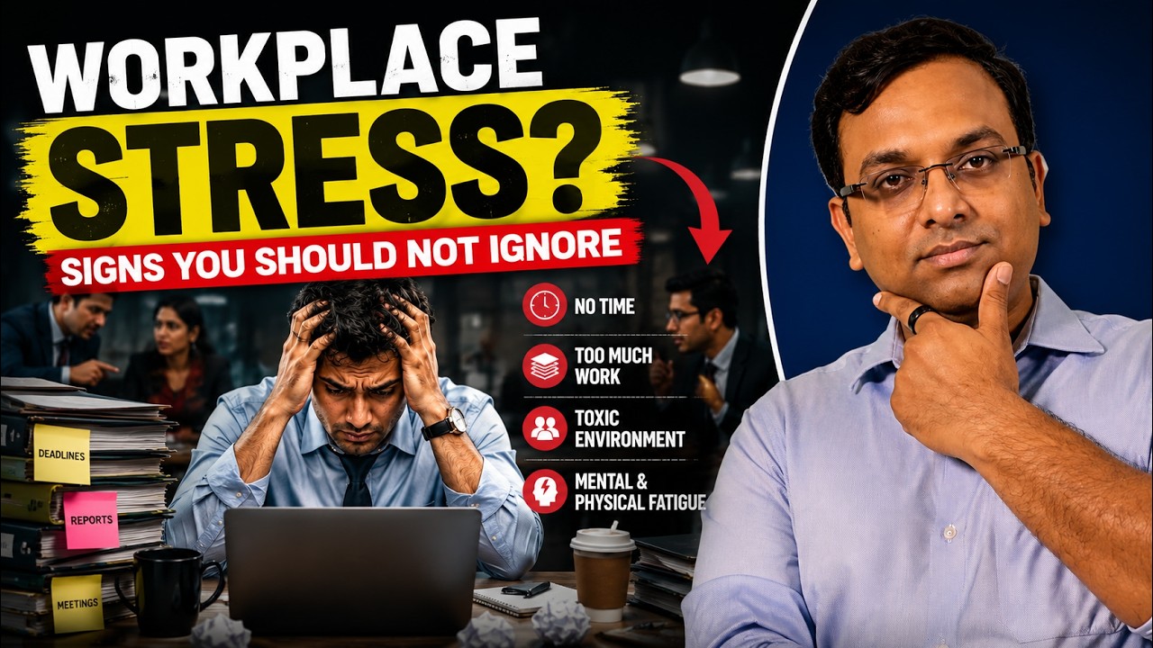4 Ways To Deal with Workplace Stress, Toxic Boss & Office Politics