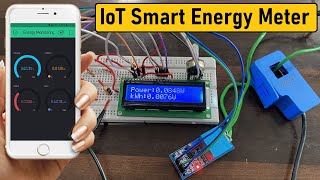 IoT Based Smart Electricity Energy Meter using ESP32 & Blynk Application screenshot 1