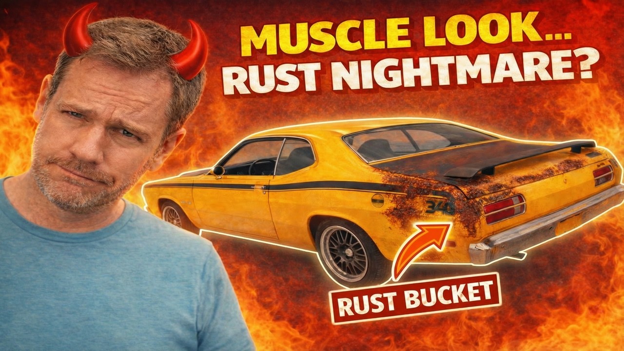 1970 Plymouth Duster 340 Roasted: Muscle Look, But Pathetic Power & Rust Nightmare