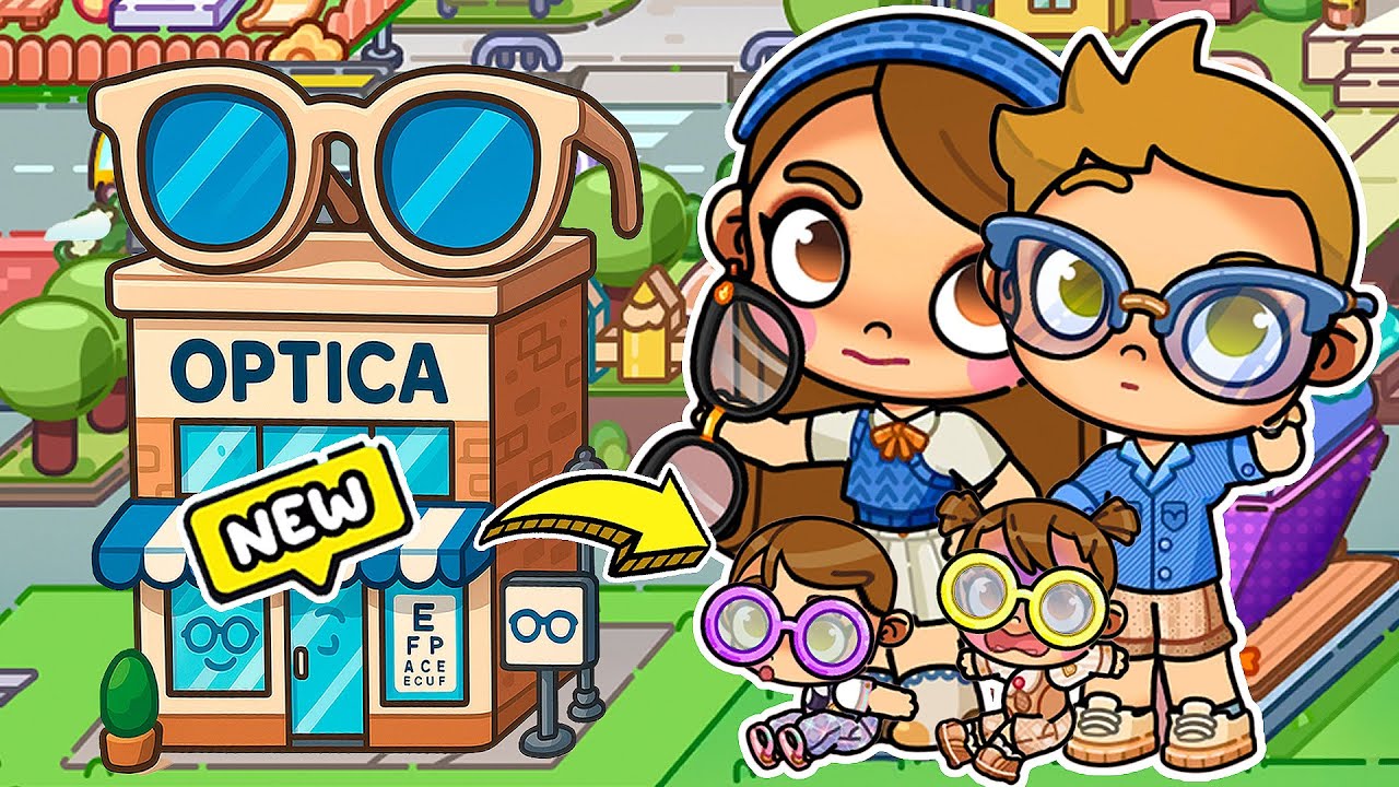 Llevo a mis Hijas a su PRIMERA REVISIÓN de la VISTA 👓 👀¿NECESITAN GAFAS? en Avatar World