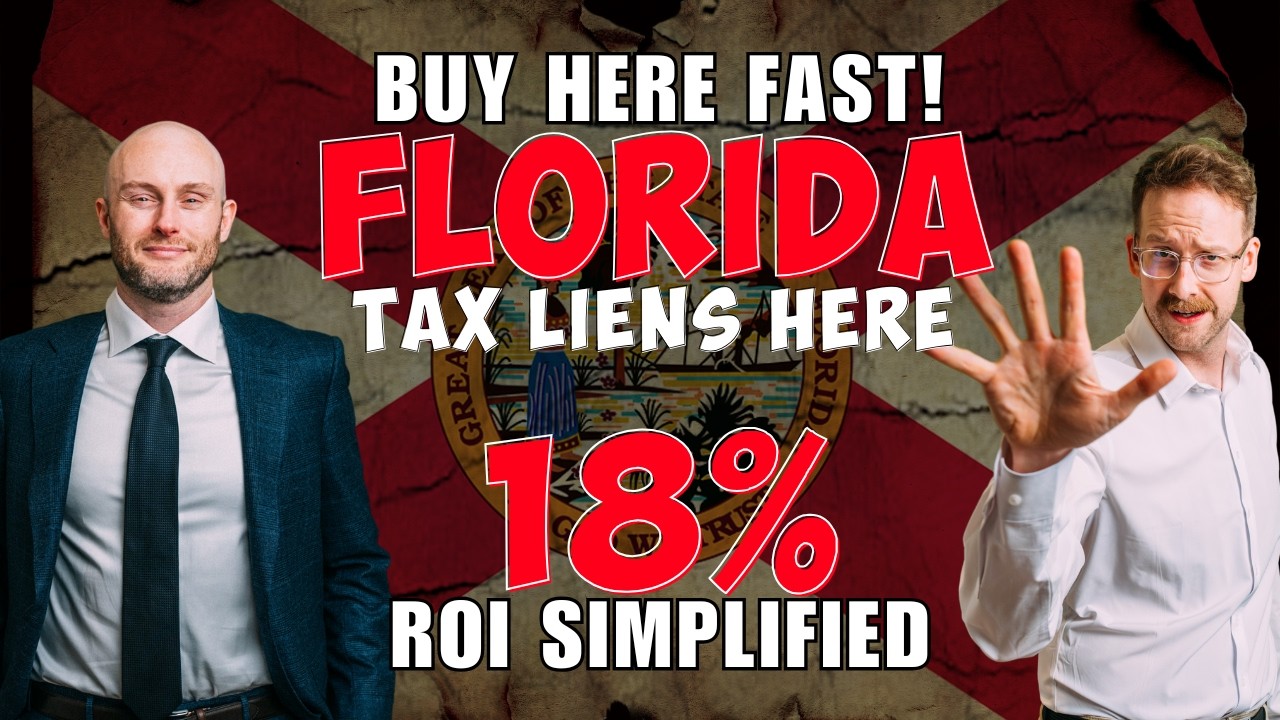 Buy Florida Tax Liens Here Fast! 18% ROI Simplified