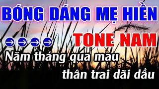 Bóng Dáng Mẹ Hiền Karaoke Tone Nam Karaoke Lâm Beat - Beat Mới
