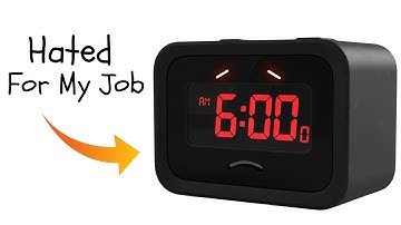 Why It Sucks to Be an Alarm Clock (Hated for Its Job) | Inanimate Issues
