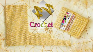 صنع محفظة نقود بقطعة واحدة من الكروشيه  Crochet coin purse #Fz_Crochet #coin_purse #كروشيه #tuto