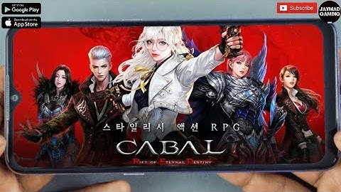 CABAL RED (EN/KR) 2025 Online-MMORPG PC/Mobile Android-Gameplay