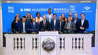 Img Academy And Merrill, A Bank Of America Company Nyse Bac, Rings The Opening Bell