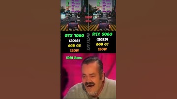 RTX 5060 vs GTX 1060 - OLD BUT STILL GOAT!!! #pcgaming #short #rtx5060