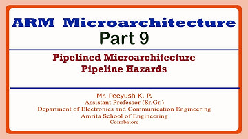 Pipelined Microarchitecture Pipeline Hazards | ARM Microarchitecture Part 9