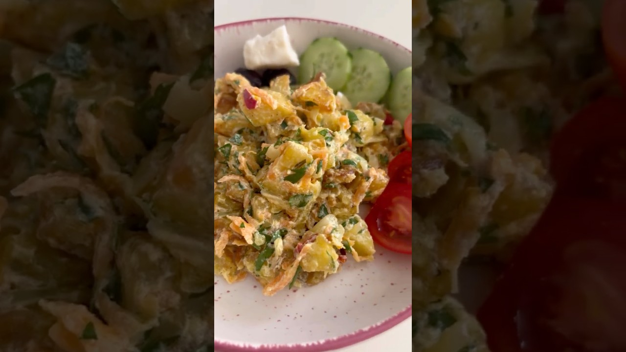 Bu patates salatası viral olacak 👌🏼 #keşfet #food