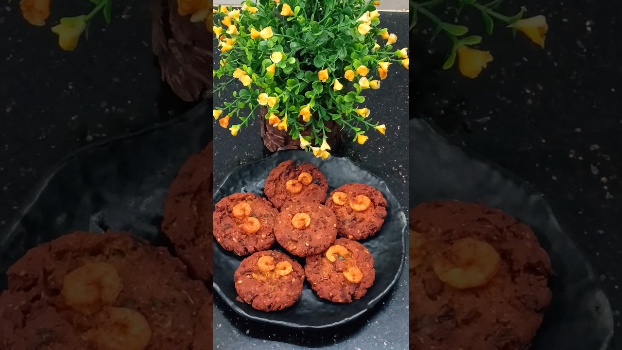 Tasty crispy prawn vadai 