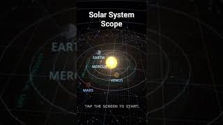 #space #solarsystem 3D experience with solar system scope