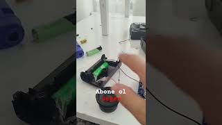 Bluetooth hoparlörü daha taşınabilir yaptım #bluetooth #speaker #diy #kendinyap #keşfet
