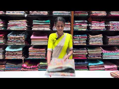 Semi Kalamkari Tussar Sarees