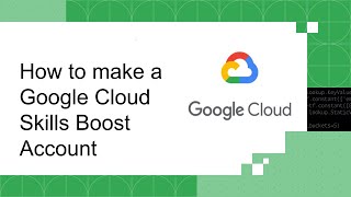 How to make a Google Cloud Skills Boost Account | Google Cloud Study Jams 2023