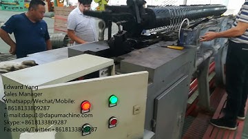 Straight and Reverse Hexagonal Wire Mesh Machine