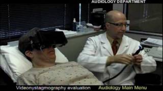 Videonystagmography (VNG eng testing) National Dizzy and Balance Center