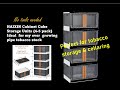 HAIXIN Cabinet Cube Storage Units | My solution for storing & cellaring my increasing tobacco stock