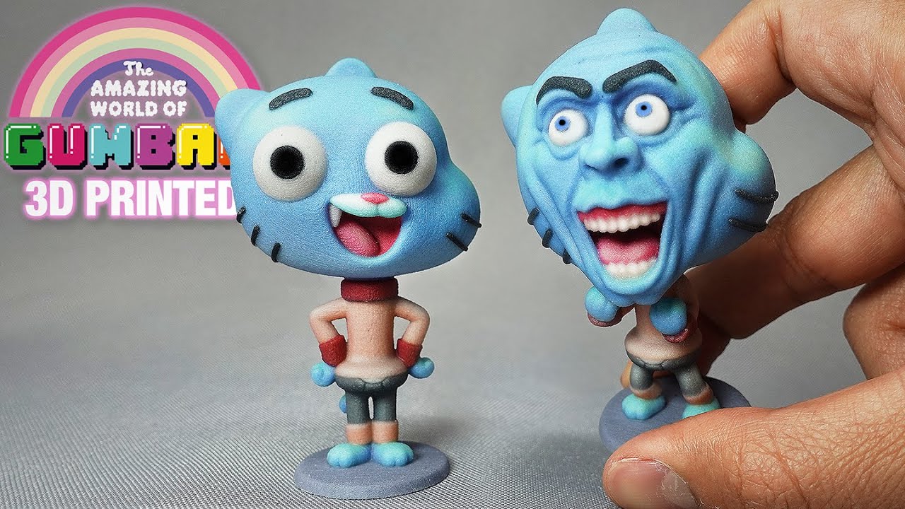 Create A 3D Gumball from The Amazing World of Gumball