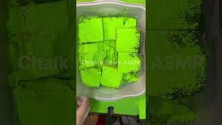 Lime Green Powder on Green Dyed Chalk 🍋‍🟩💚
