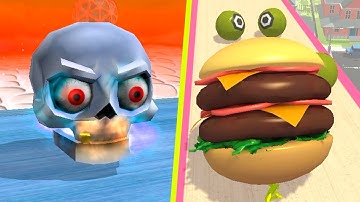 Going Balls Reverse (Lvl 643) 🆚 Action Balls Reverse (Lvl 69) - Hardest SpeedRun Gameplay (Part 24)