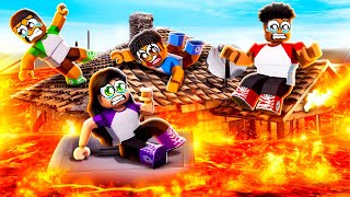 THE FLOOR IS LAVA ROBLOX  🌋 WITH THE PRINCE FAMILY CLUBHOUSE