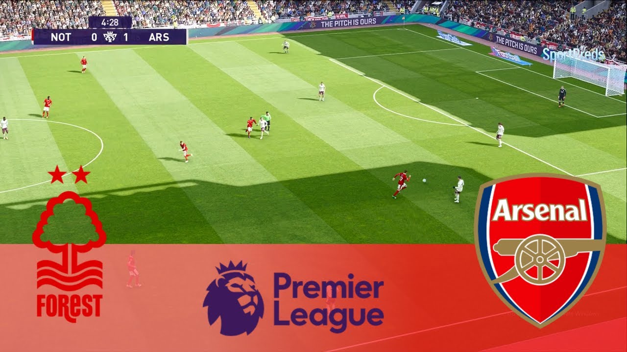 Nottingham Forest vs Arsenal - Premier League 2025/26 | Full Match All Goals | PES 21 Gameplay