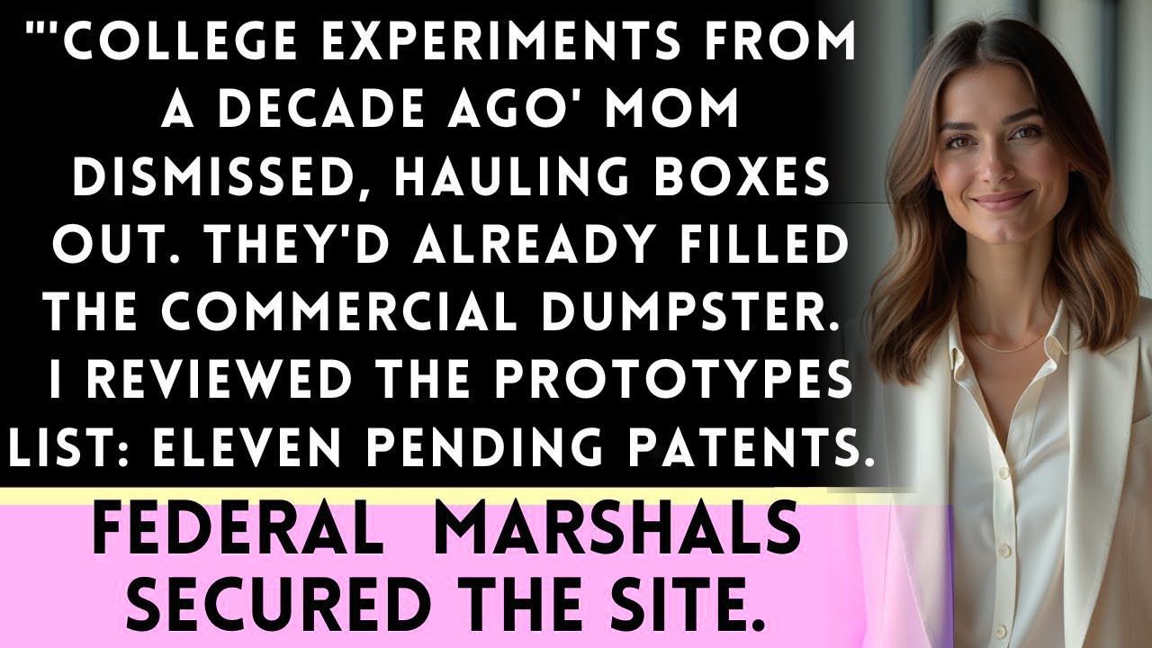 Family Threw My 'Failed Science Projects' In Dumpster — I'm The Patent Office Chief Examiner
